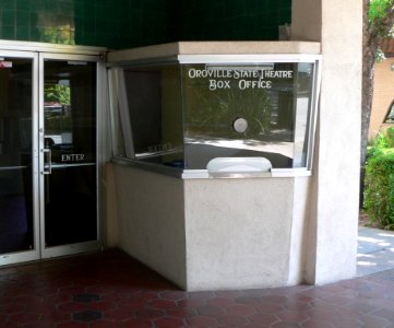 Oroville State Theatre box office 1