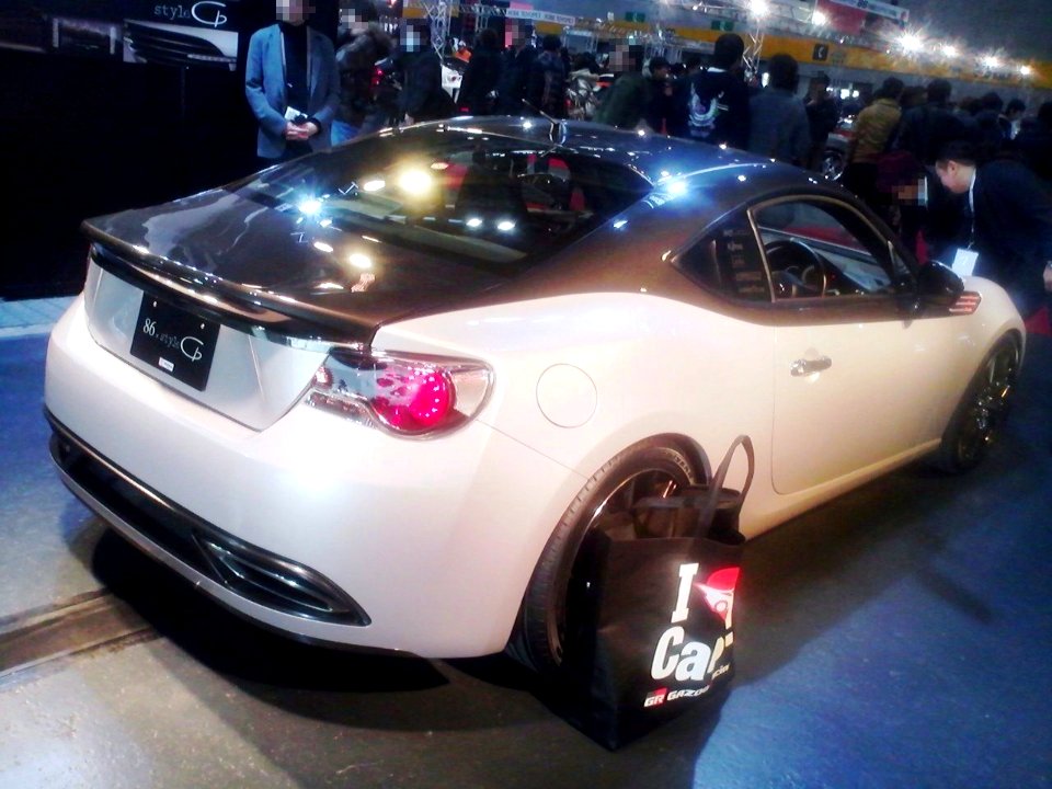 Osaka Auto Messe 2013 - Toyota 86×style Cb rear