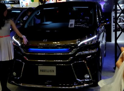OSAKA AUTO MESSE 2015 (187) - Toyota VELLFIRE (H30W) with MODELLISTA parts