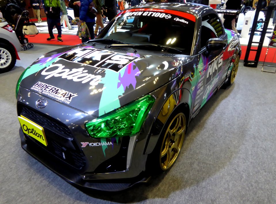 OSAKA AUTO MESSE 2015 (201) - Daihatsu COPEN Robe (LA400K) produced by Option