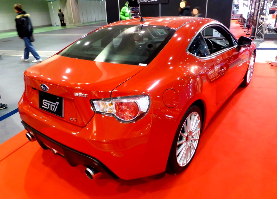 Osaka Auto Messe 2014 (81) Subaru BRZ tS (ZC6)