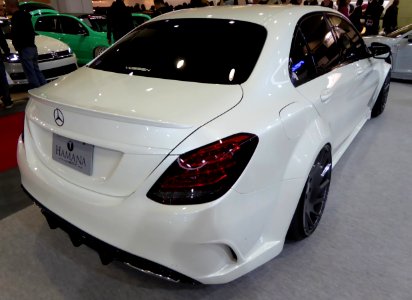 OSAKA AUTO MESSE 2015 (304) - HAMANA benz c wide VOSSEN VLE 1