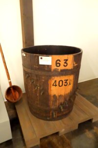 Oribiki settling tub - Takara Sake Museum - Berkeley, CA - DSC04662