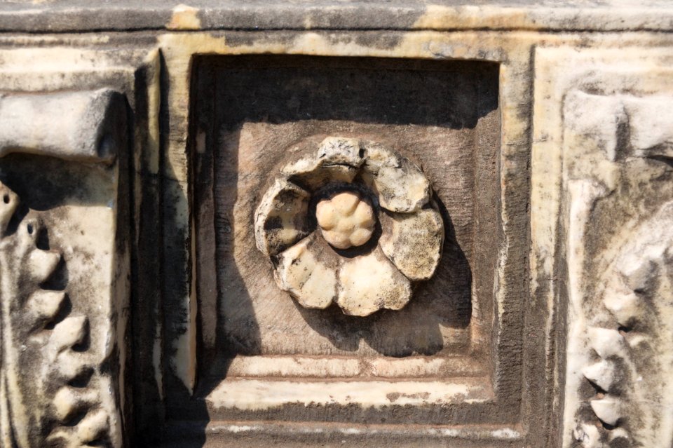 Ornated stone, Forum Romanum, Rome