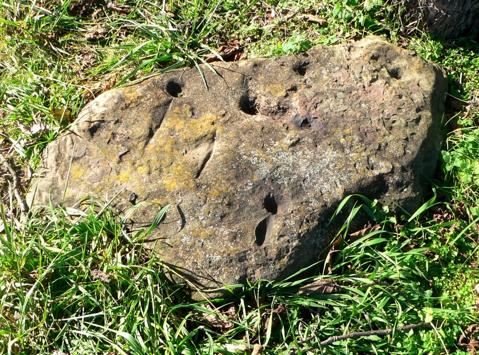 Osage Village SHS, Utilized Bedrock Outcrop 1