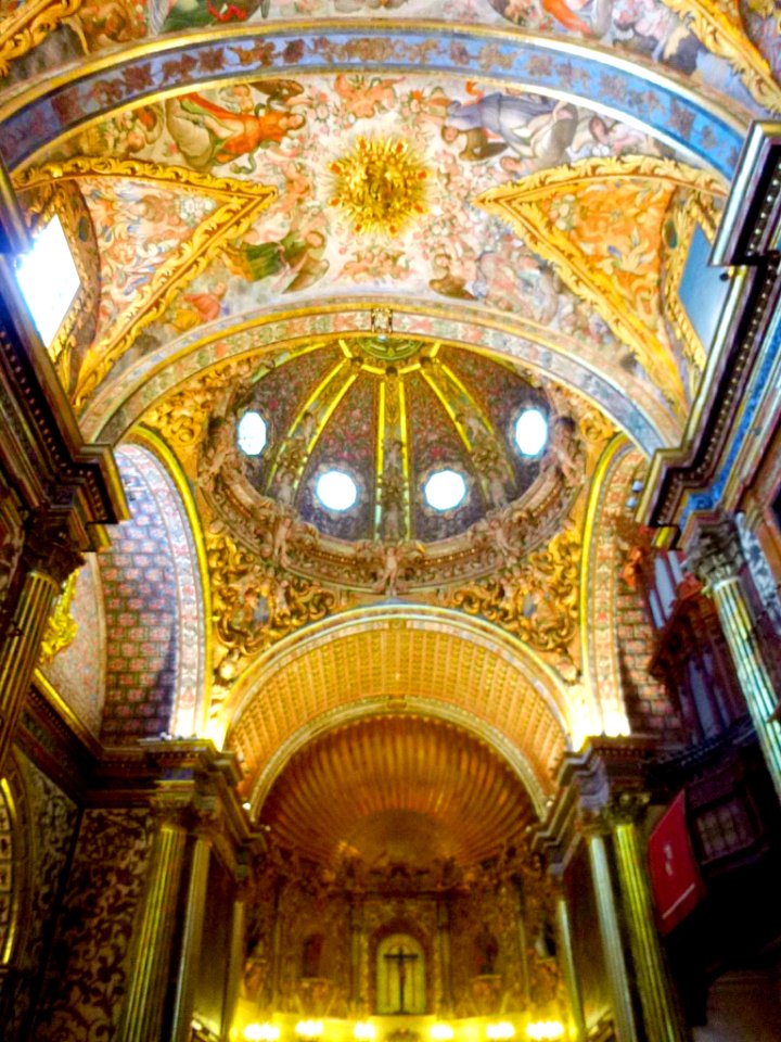 Orihuela - Colegio Diocesano de Santo Domingo, bóvedas de la iglesia 11
