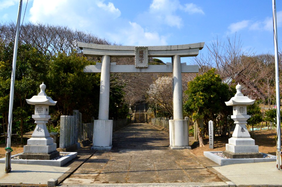 Orihata-jinja (Munakata), keidai-torii