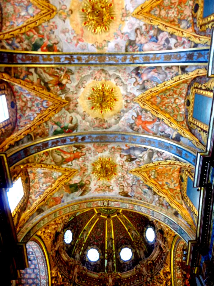 Orihuela - Colegio Diocesano de Santo Domingo, bóvedas de la iglesia 12