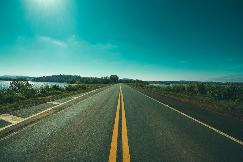 Grass guidance highway