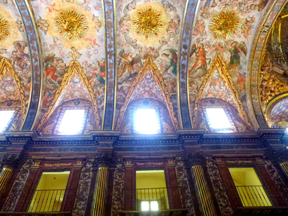 Orihuela - Colegio Diocesano de Santo Domingo, bóvedas de la iglesia 19