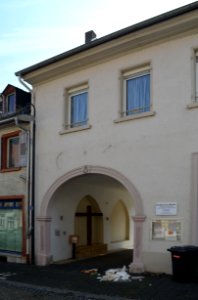 Oppenheim, Mainzer Straße 7, Torbogen