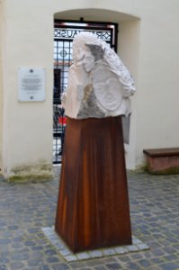 Oppenheim, Skulptur Welchdorf, Achim Ribbeck 2014 (1)