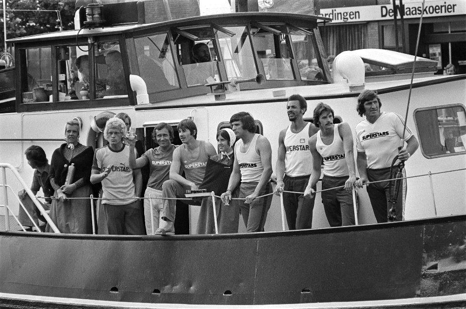 Opnamen Superstar van de AVRO in Vlaardingen, diverse Superstars aan boord v, Bestanddeelnr 928-7184