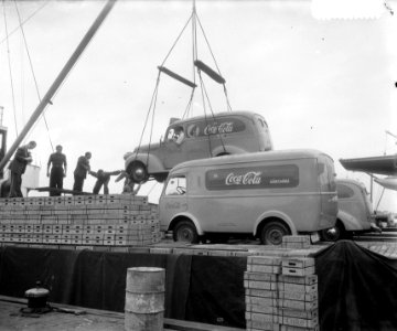 Opnamen Coaster te Amsterdam (Coca Cola), Bestanddeelnr 905-1836