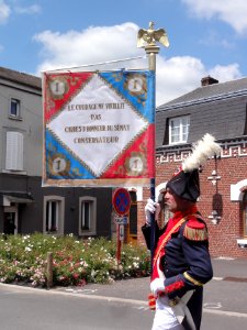 Origny-en-Thiérache (Aisne) défilé soldats Napoleoniens - Les Vétérans bourgeois 15-06-2014 (05)