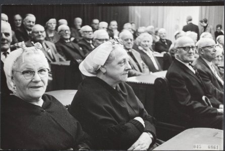 Opnamen door Jan van Hillo voor NCRV-televisie over mensen boven 65 jaar. Daarvo, Bestanddeelnr 045-0861