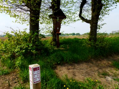 Ophoven (Echt-Susteren) wegkruis tussen Ophoven en Gebroek