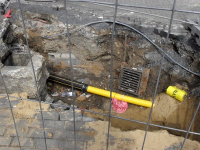 Oprava plynovodu na Lidickem namesti B