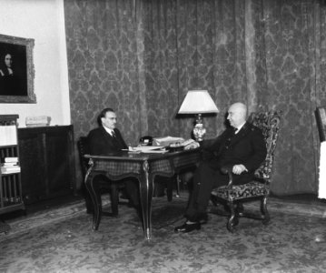 Opnamen Minister van Schaick en Minister Drees , zie 31667, Bestanddeelnr 903-1671