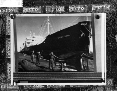 Opium op Hollands schip gevonden (Calfex Leiden), Bestanddeelnr 913-6389