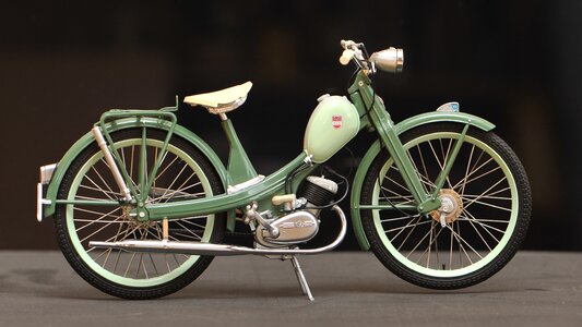 Old moped moped old