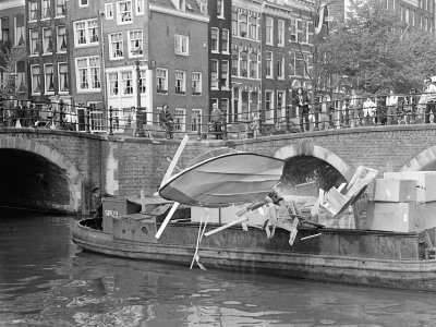 Opname voor Puppet on a Chain in Amsterdam (1970)
