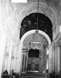 Opnamen Paleis Dam Amsterdam. Galerijrand van de burgerzaal, Bestanddeelnr 905-7162