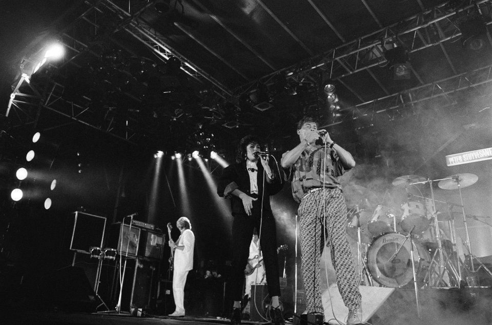 Openluchtconcert BZN in Volendam ter gelegenheid van 20 jarig jubileum, Bestanddeelnr 933-7366