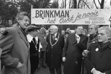 Openluchtmuseum Arnhem weekeinde gratis open uit protest tegen sluitingsplan van, Bestanddeelnr 933-8849