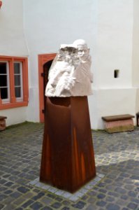 Oppenheim, Skulptur Welchdorf, Achim Ribbeck 2014