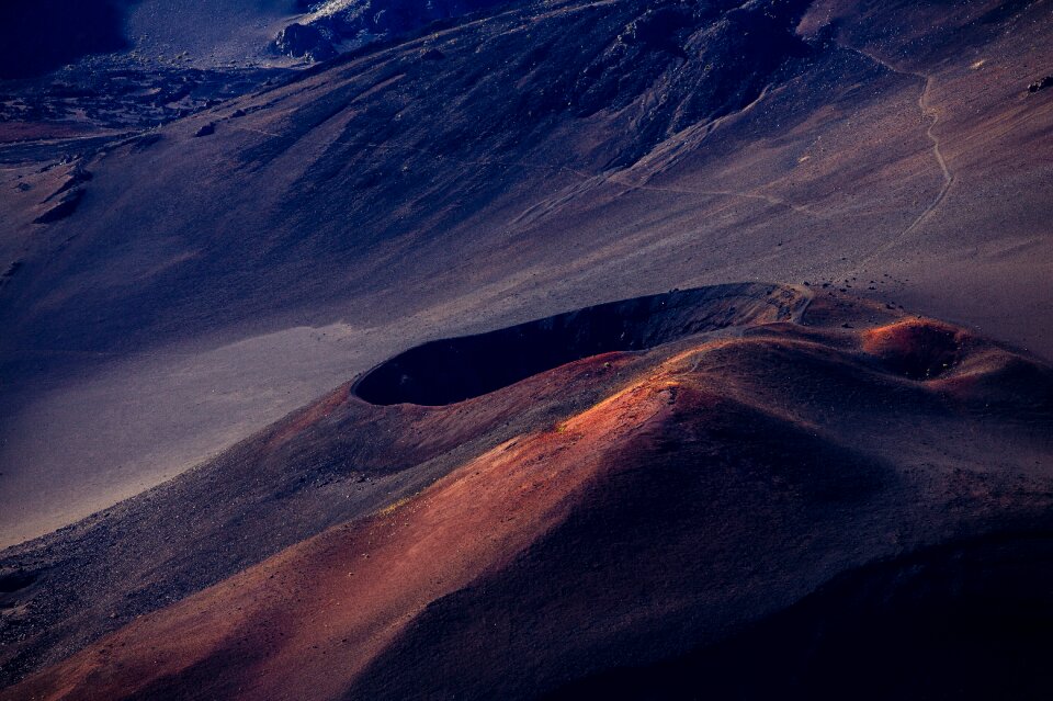 Haleakala landscape mountain