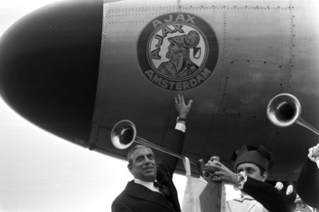 Openingsvlucht van Delta Air Transport van Antwerpen naar Amsterdam, Bestanddeelnr 925-8318