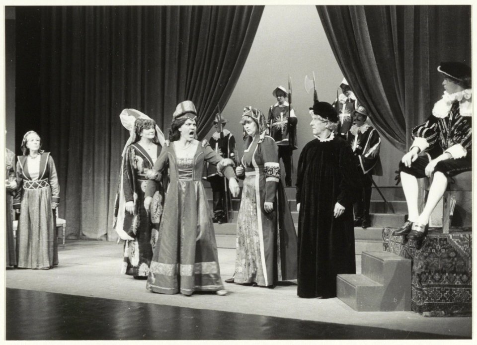 Operettevereniging Hulsbergen met de operette La Mascotte