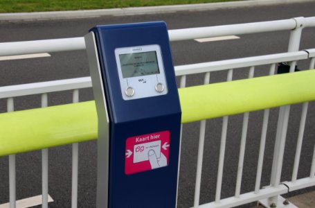 Ophaalpaal OV-chipkaart Sneltram Utrecht