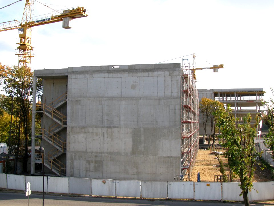 Opera Office in Gdańsk under construction–October 2011