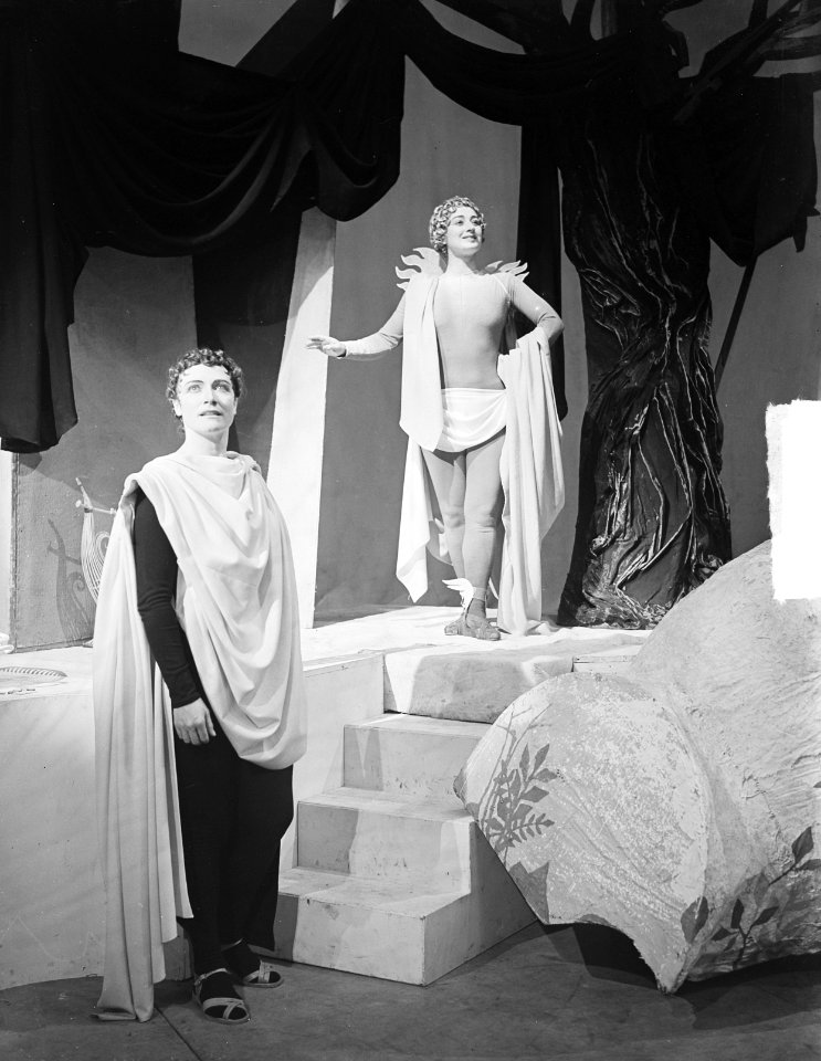 Opera Orfeo et Euridice met Kathleen Ferrier als Orfeo en Louise de Vries als , Bestanddeelnr 903-4447