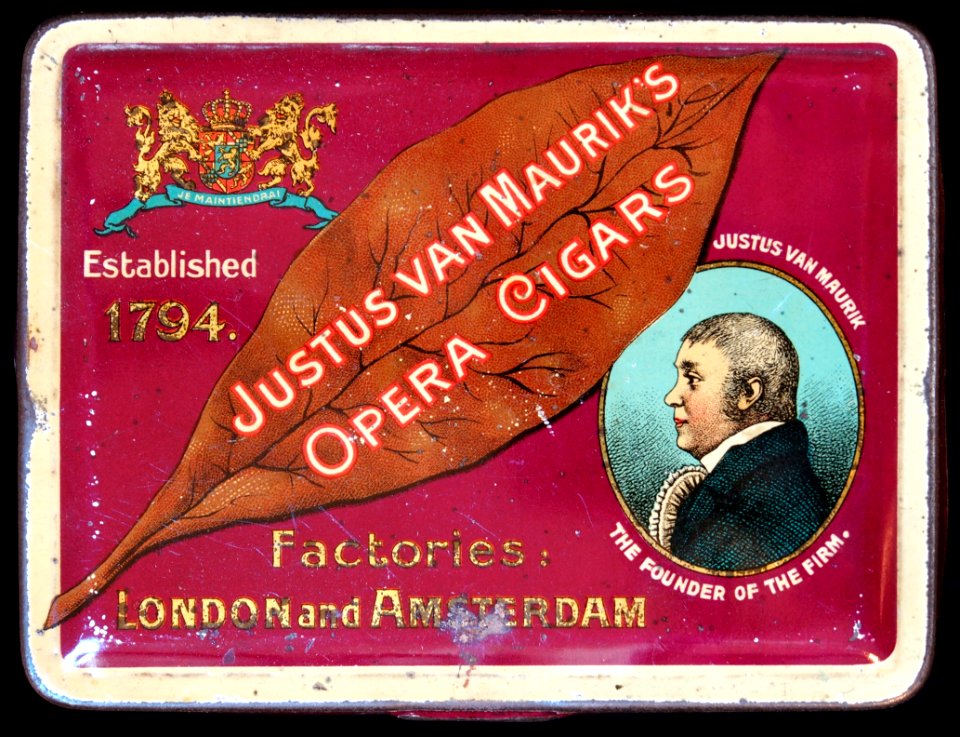 Opera Cigars sigarenblikje