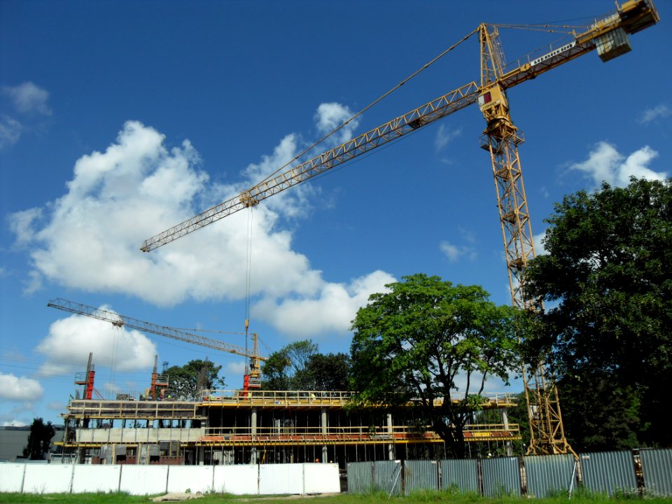 Opera Office in Gdańsk under construction - August 2011
