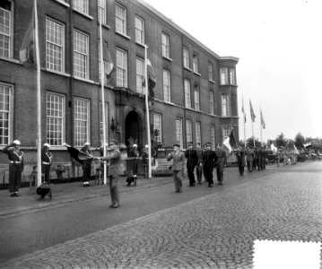 Openingsceremonie Militaire Vijfkamp 1955 Breda, Bestanddeelnr 907-2728