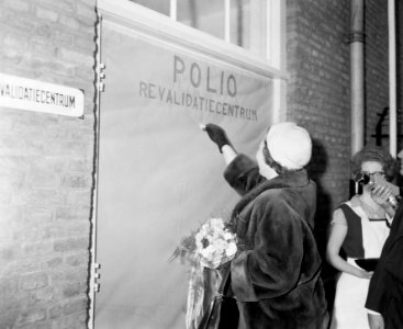 Opening van het Polio revalidatiecentrum Delft en omstreken, Bestanddeelnr 909-0676