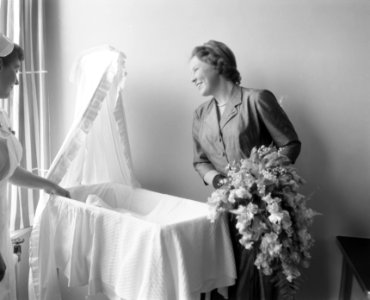 Opening Zweedse Rode Kruis ziekenhuis in Zierikzee. Prinses Beatrix, Bestanddeelnr 908-5782