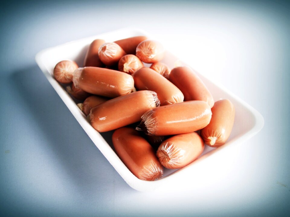Grill hotdog beef