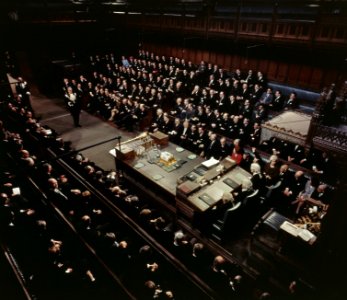 Opening van het parlement koningin Juliana op haar 40e verjaardag, Bestanddeelnr 254-7688
