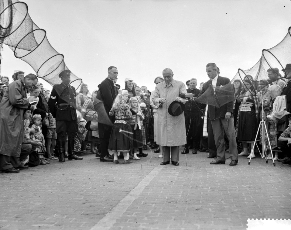 Opening wegverbinding met het voormalige eiland Marken en het vasteland, Ir F , Bestanddeelnr 910-5103