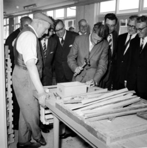 Opening werkplaats voor mindervaliden te Goes, Bestanddeelnr 911-3294