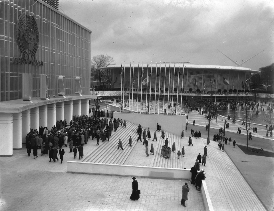 Opening wereldtentoonstelling Expo te Brussel, Bestanddeelnr 909-4897