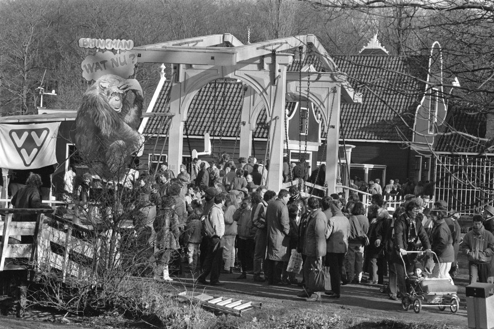 Openluchtmuseum Arnhem weekeinde gratis open uit protest tegen sluitingsplan min, Bestanddeelnr 933-8847