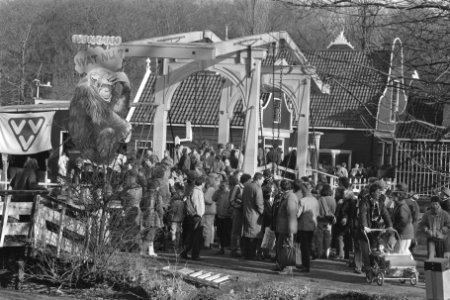 Openluchtmuseum Arnhem weekeinde gratis open uit protest tegen sluitingsplan min, Bestanddeelnr 933-8847