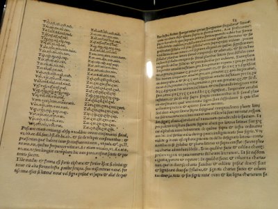 Opus Novum (A New Work), by Jacopo Silvestri, 1526 - National Cryptologic Museum - DSC07753
