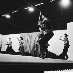 Optreden van het Moisejev Ballet uit Moskou in de Ahoy te Rotterdam, Bestanddeelnr 911-7958